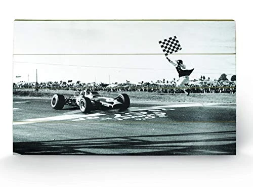 Pyramid International Monaco 13 Wood Print, Multi-Colour, 45 x 76 x 1.3 cm