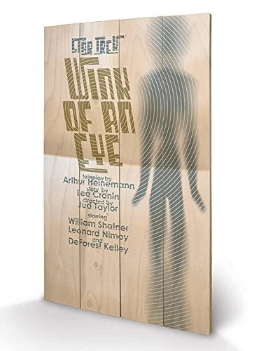 Pyramid International Star Trek Wink of an Eye Wood Print, Multi-Colour, 45 x 76 x 1.3 cm