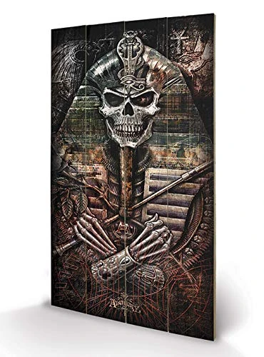 Pyramid International Alchemy Thoth Codex Wood Print, Multi-Colour, 45 x 76 x 1.3 cm - Image 1