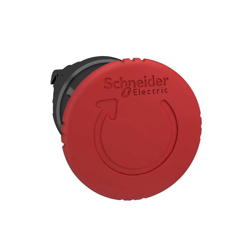 Schneider Electric, Harmony, ZB4BS8447, Red Ø40 Emergency stop,switching off head Ø22 trigger and latching turn release