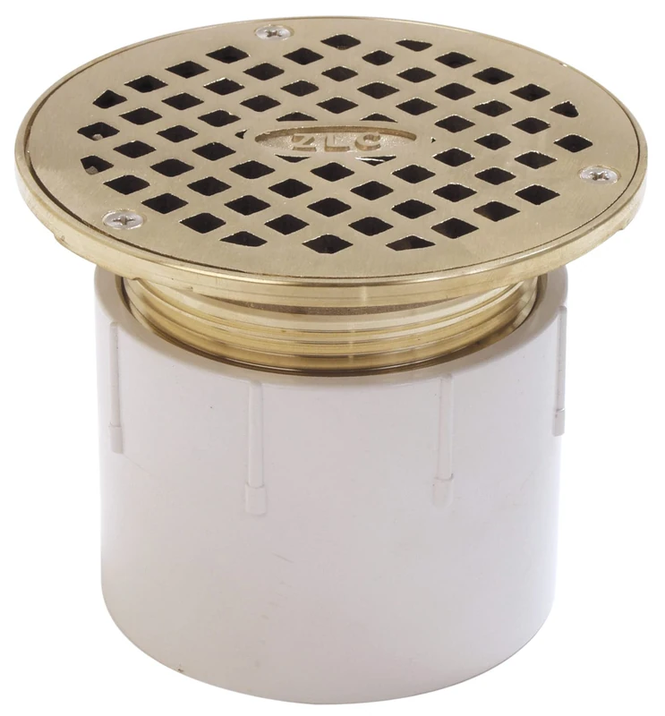 Zurn Wilkins FD2210-PV4 4" Outlet Connection Adjustable PVC Floor Drain - Image 1