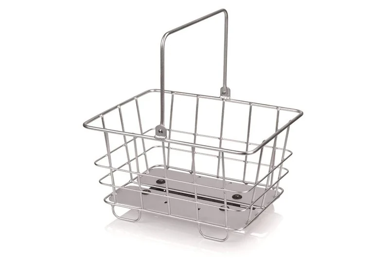 XLC Korb-2502120100 Basket, Silver, 50 x 30 x 20 cm