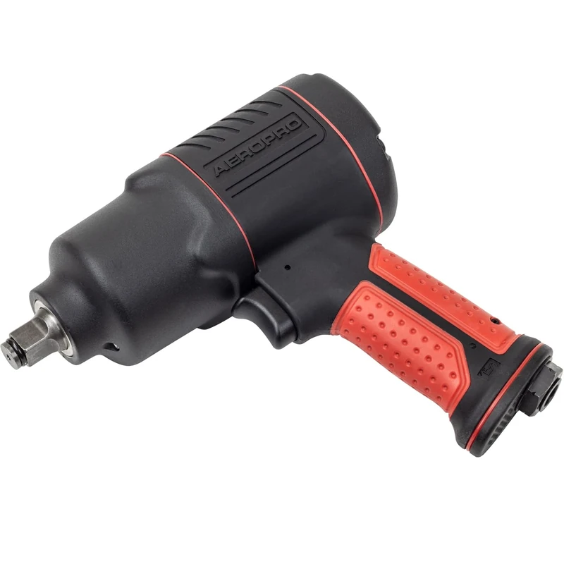 SIP Air Impact Wrench 1/2" Composite Square Drive Twin Hammer Air Tools 610Nm 450ft/lbs 7500RPM