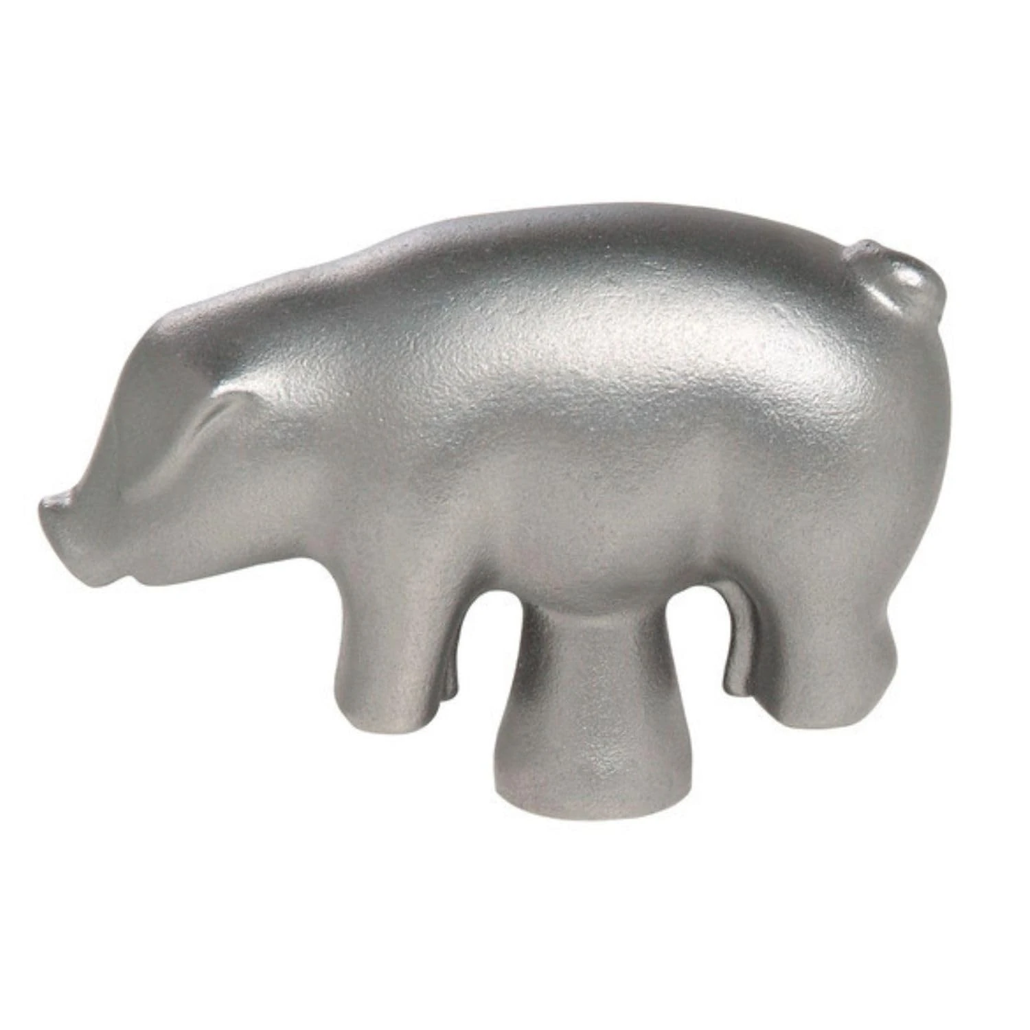 STAUB Lid knob Pig, Stainless Steel, Silver, 6.7 x 2.5 x 4.5 cm