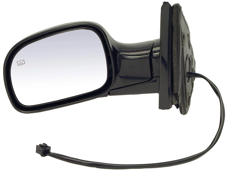 Dorman 955-1161 Driver Side Power Door Mirror - Heated/Folding for Select Chrysler/Dodge Models, Black