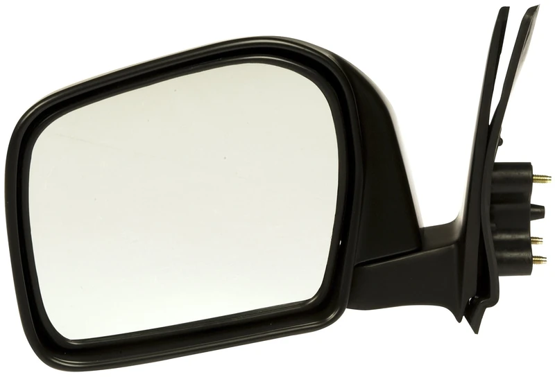 Dorman 955-1240 Driver Side Manual Door Mirror - Folding for Select Toyota Models, Black