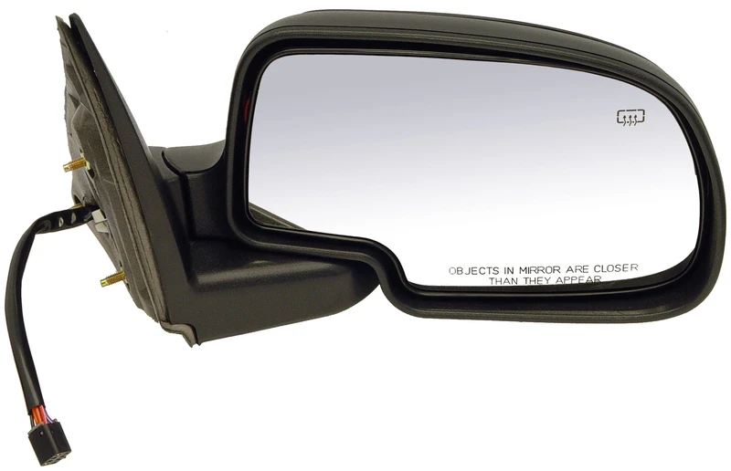 Dorman 955-1146 Passenger Side Power Door Mirror - Heated/Folding for Select Chevrolet/GMC Models, Black