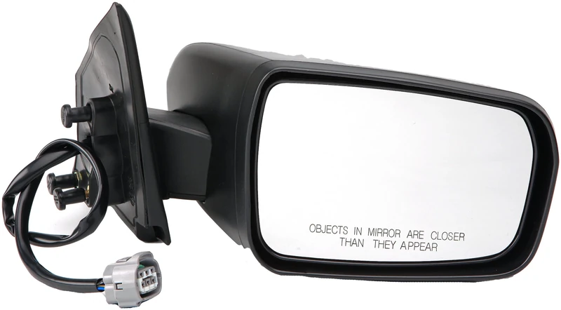 Dorman 955-1788 Passenger Side Power Door Mirror - Heated/Folding for Select Mitsubishi Models, Black
