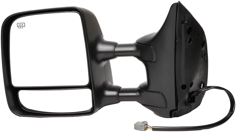 Dorman 955-1757 Driver Side Power Door Mirror - Heated/Folding for Select Nissan Models, Black