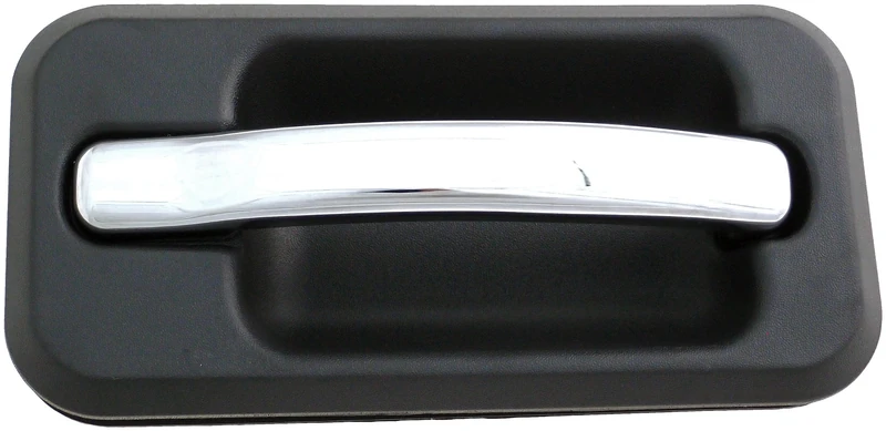 Dorman 83402 Rear Passenger Side Exterior Door Handle for Select Hummer Models, Black and Chrome