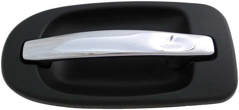 Dorman 83386 Rear Passenger Side Exterior Door Handle for Select Buick Models, Black and Chrome - Image 1