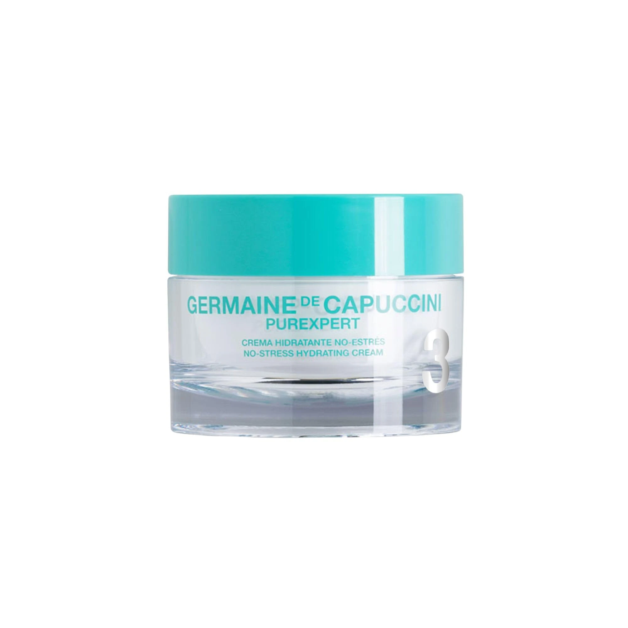 Germaine de Capuccini Hydrating Face Moisturizer I Purexpert NoStress Hydrating Cream I Balancing Face Cream for Normal, Dry and Acne Prone Skin | 50 ml