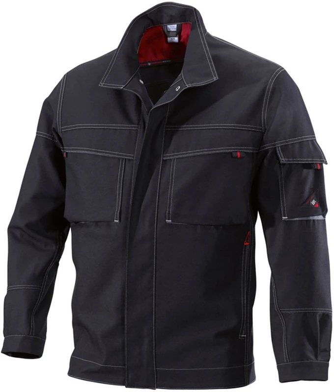 BP 1796-720-40 Work Trousers, With Double Waist Button And Elasticated Back, 305,00 G/M², Reinforced Cotton, Sahara/Anthracite, Size 43/44N