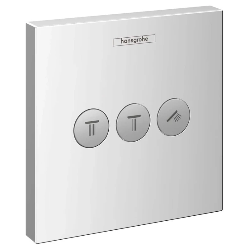 hansgrohe ShowerSelect valve for 3 outlets, chrome 15764000