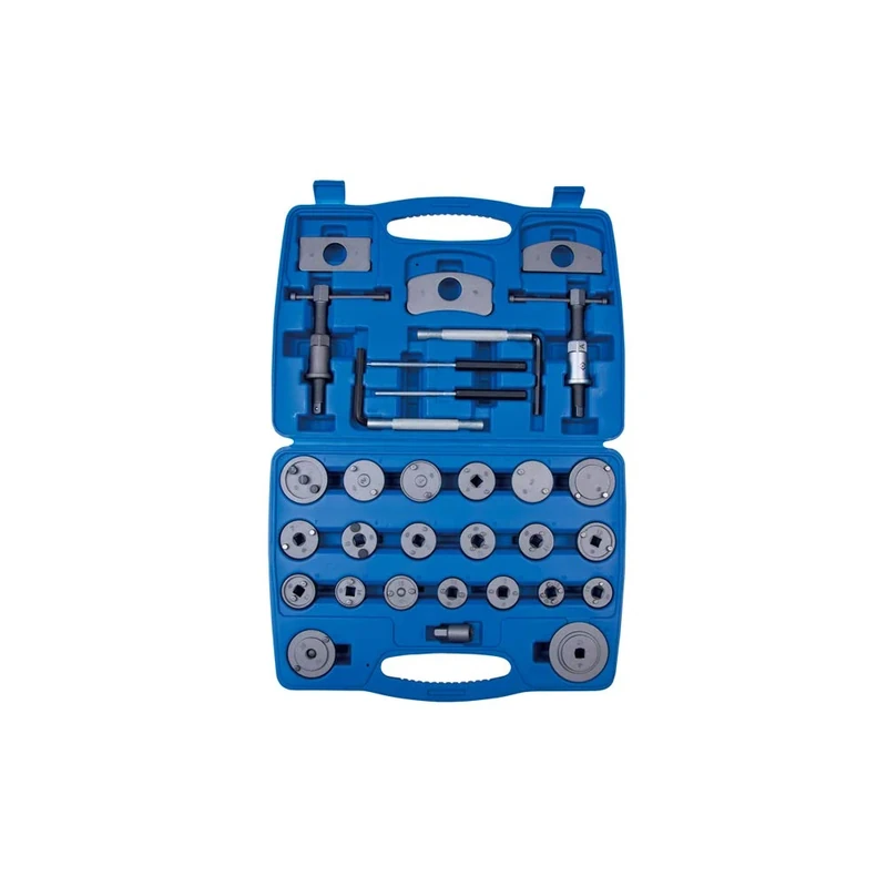 KING TONY 9BC23 Universal Disc Brake Wind-Back Tool Set, 31 Pieces