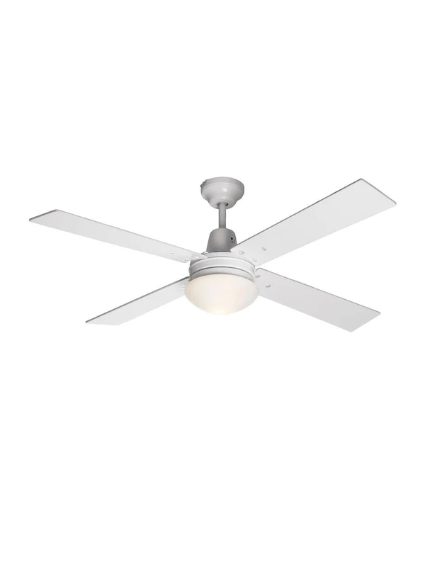 Lucci Air Airfusion Quest 4-Blade Ceiling Fan - White 65W