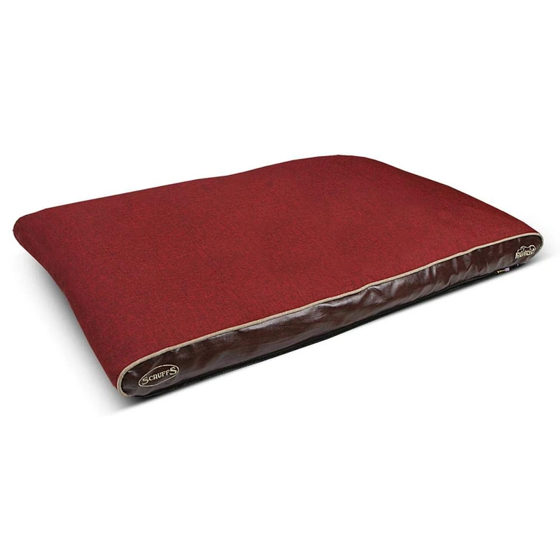 Scruffs Hilton Memory Foam Orthopaedic Pillow (M) Red
