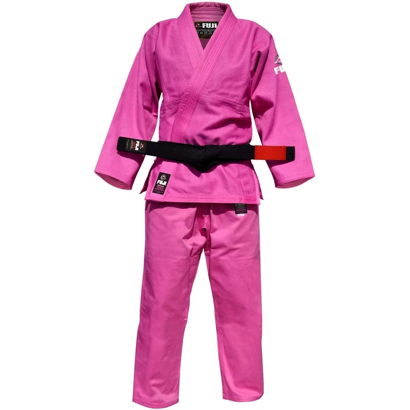 FUJI All-Around Brazilian Style Jiu Jitsu Uniform, Pink, Size W1