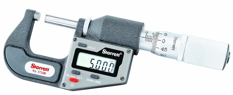 Starrett 3732MEXFL-25 Electronic Micrometer