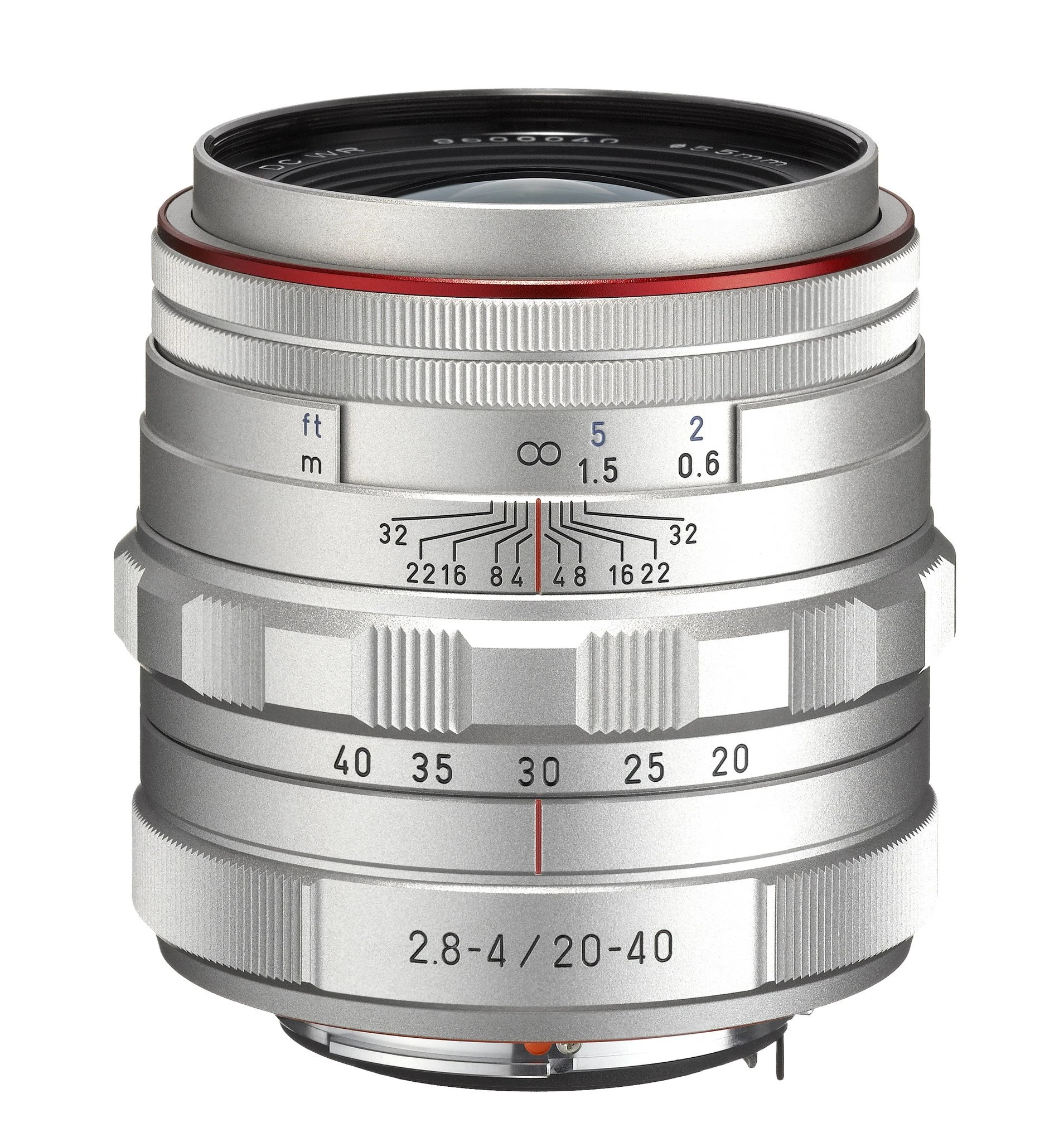 Pentax HD DA 20-40mm f/2.8-4.0 ED Lens - Silver