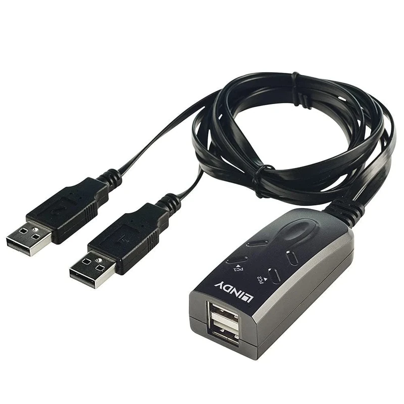 LINDY 2 Port USB KM Switch