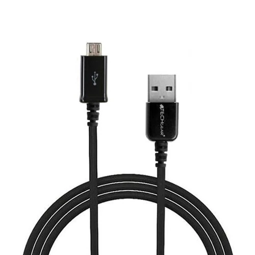 TECHGEAR Extra Long (2m) MICRO Charger USB Data & Charging Cable Lead fits Amazon Kindle UK, Fire 7 2015-2019, HD 8 2015-2018, Fire HD 10 2017/2015, Kindle Oasis, Fire TV Stick, Fire TV Stick 4K/Max