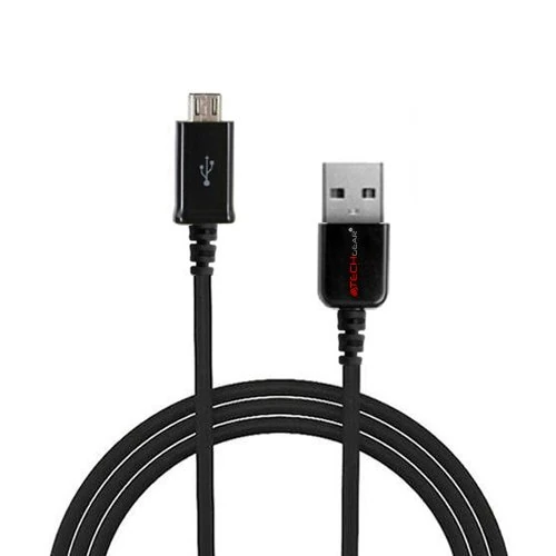 TECHGEAR Long Charger (2m) Micro USB Data Sync & Charging Cable Lead Compatible with Samsung Galaxy A10 A6 2018, A3 A5 2016, J6 2018, J3 J5 2016/2017 J4 J6 Plus, Note 4 3 2, S3 S4 S5 S6 S7 edge, Tab A