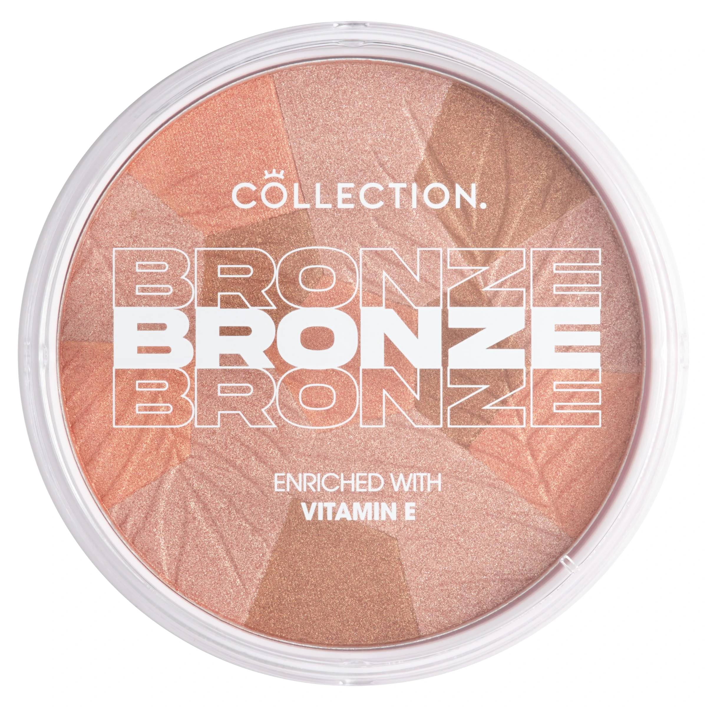 Collection Cosmetics Bronze Glow, Highly Pigmented Bronzer, 15g, Mosaic Sunkissed