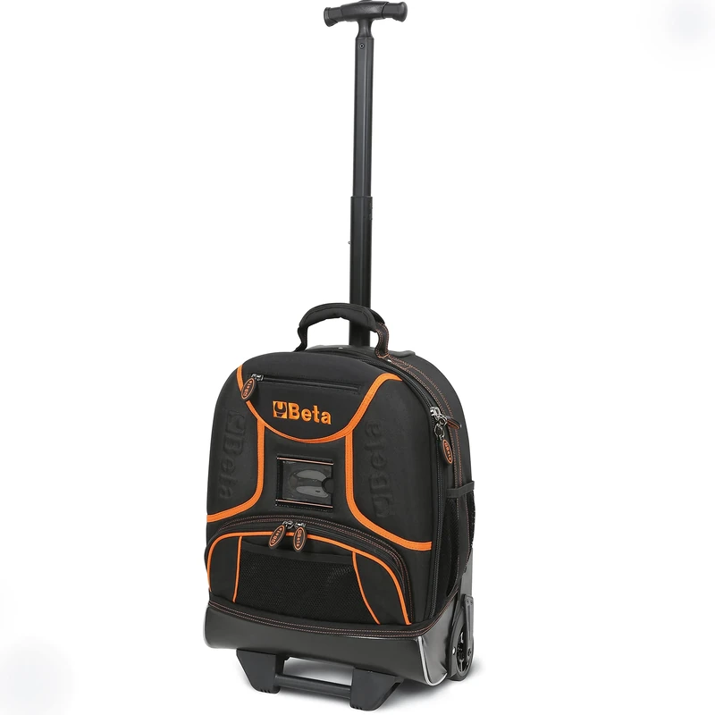 Beta 21060010 Model C6T Tool Rucksack with Castors, Made of Technical Fabric, Empty