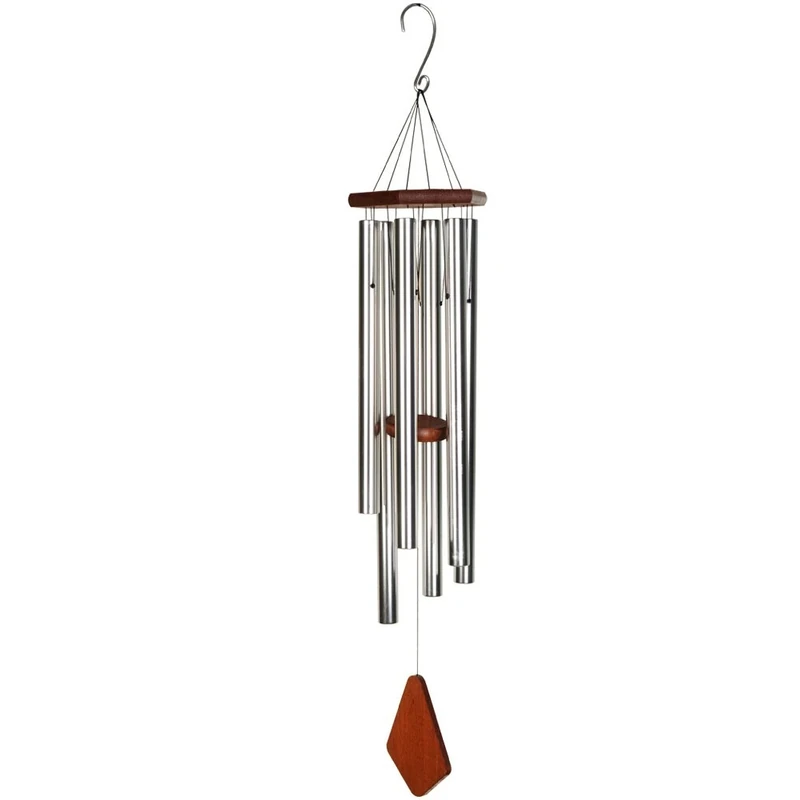 Nature's Melody PG42SV 42-Inch Premiere Grande Wind Chime - Silver