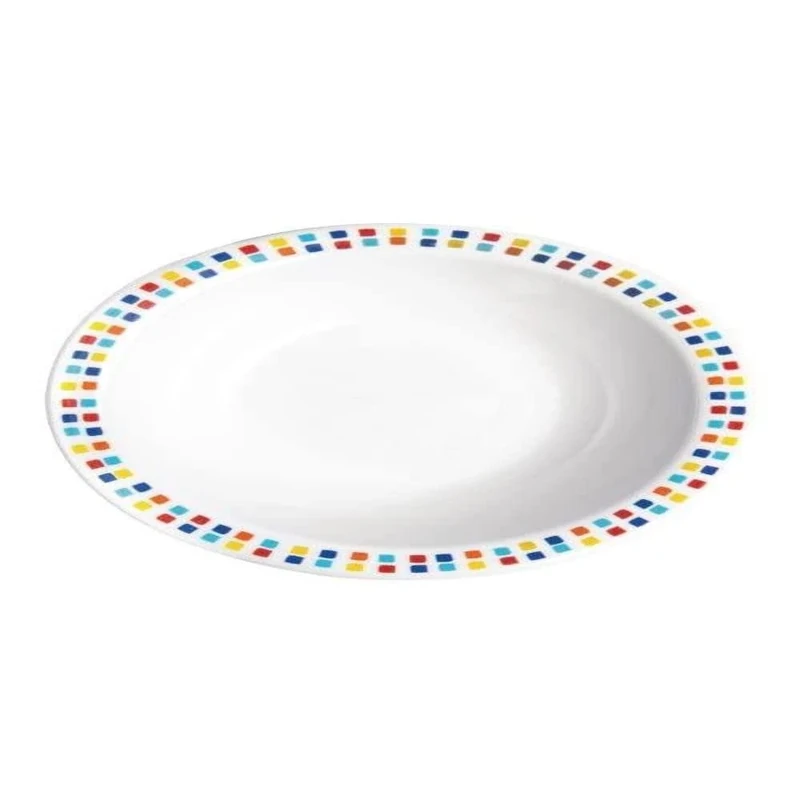 "Carlisle Spanish Tile Bowls 150mm 150(Ã˜)mm/ 6". Pattern. Pack quantity: 48."