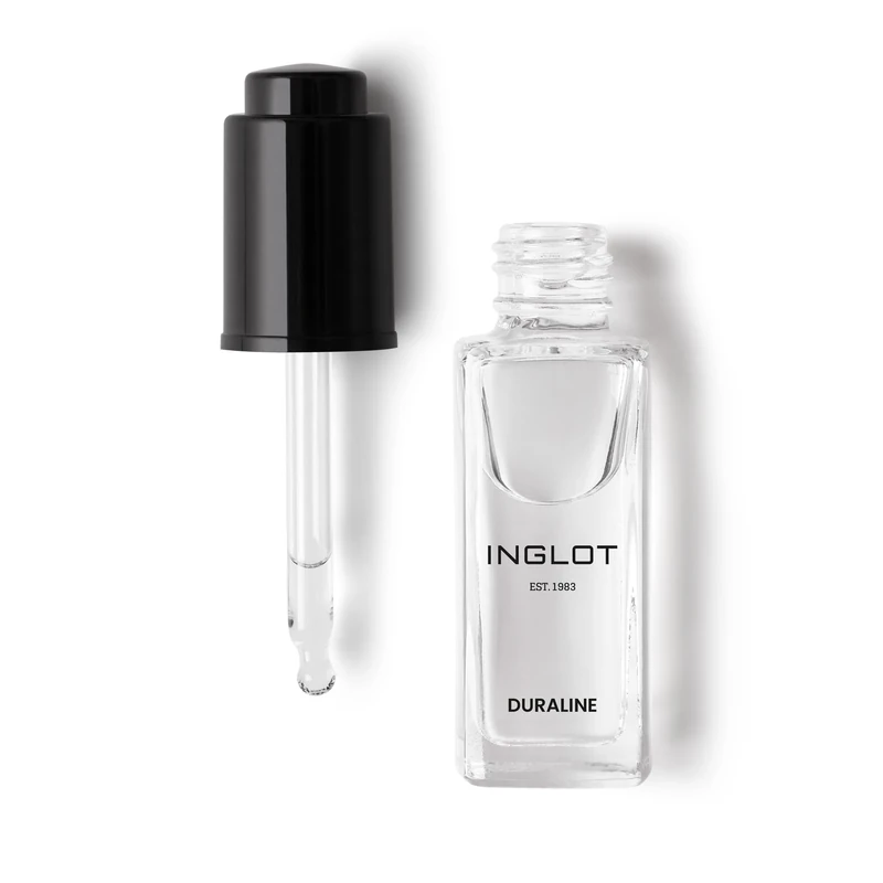 Inglot Duraline | Multi-tasking make-up liquid: extends shelf life, transforms products into waterproof | Revives dry cosmetics and improves their pigmentation | 9ml - Image 1