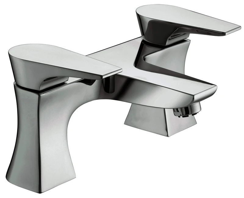 Bristan HOU BF C Hourglass Bath Filler, Chrome - Image 1