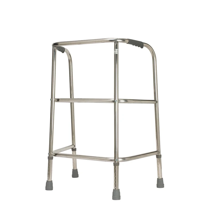 NRS Healthcare Heavy Duty Adjustable Walking Frame - Max User Weight 220 kg (35 Stone)