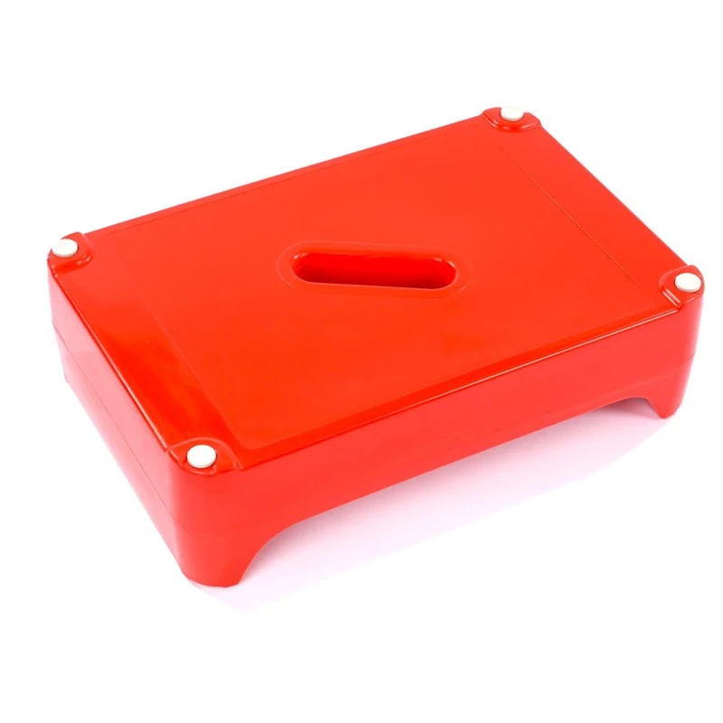 NRS Healthcare Red Bath Step Reversible for Two Height Options