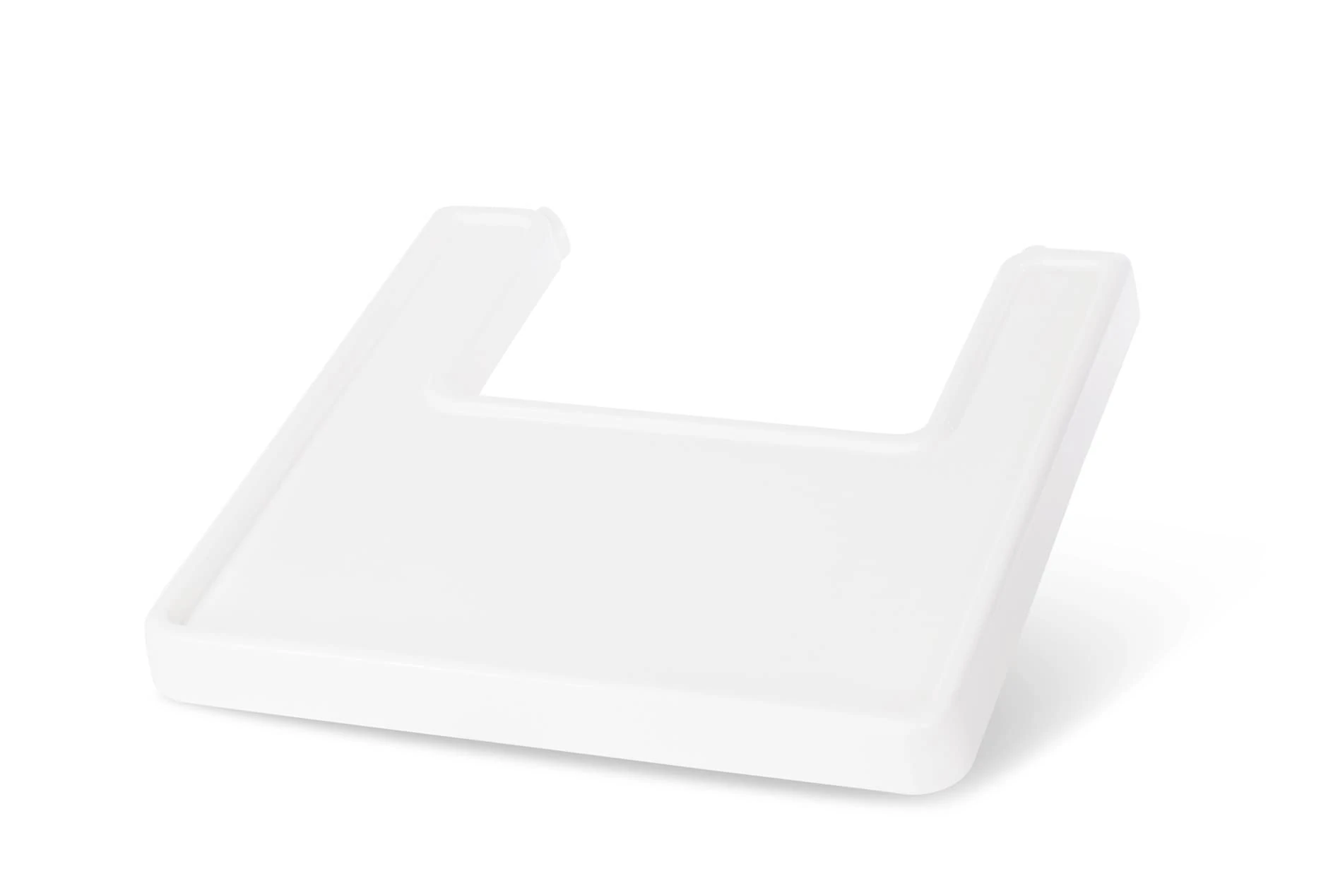 Antilop Tray for Baby High Chair White with High Edge