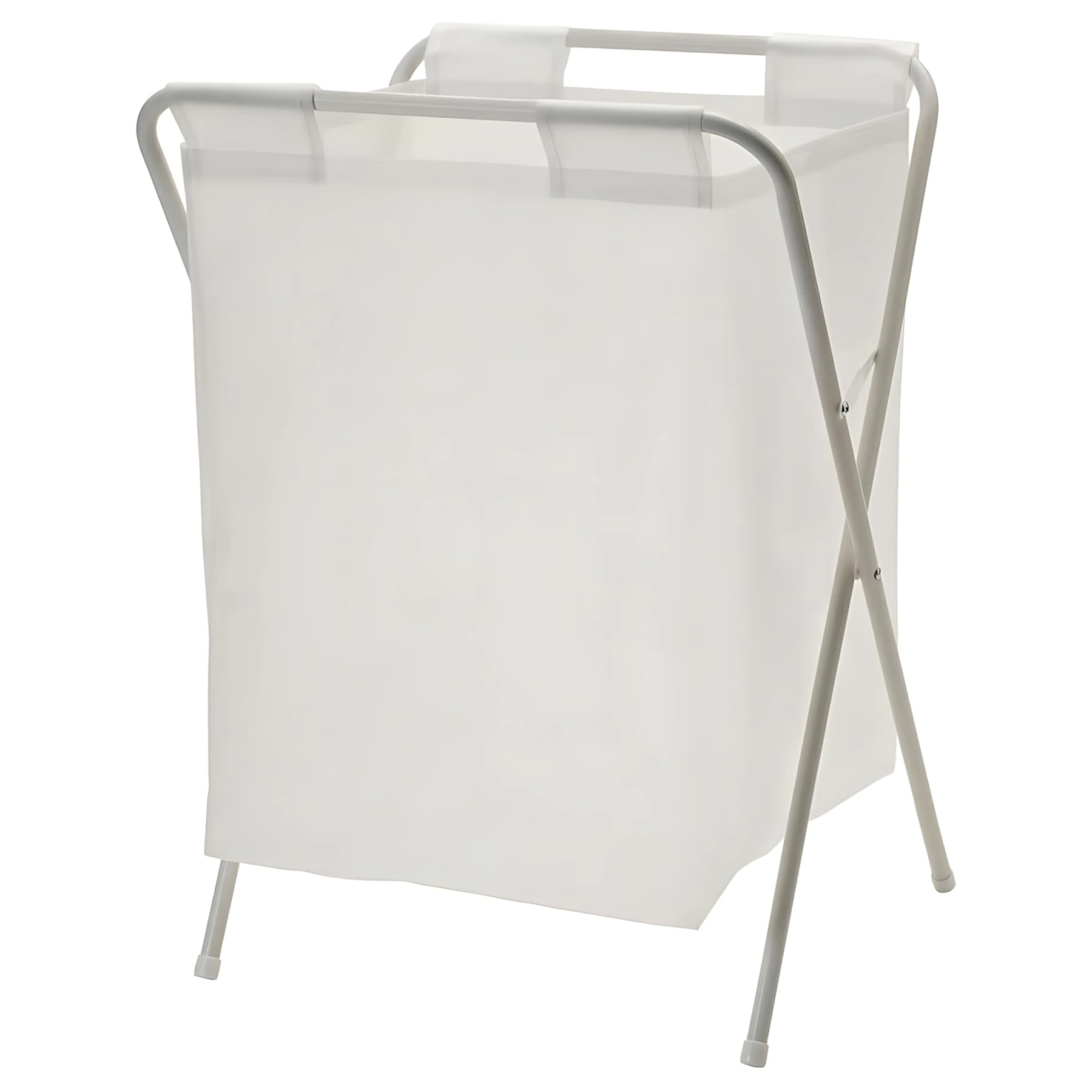 Ikea JALL - Laundry bag with stand, white - 70 l