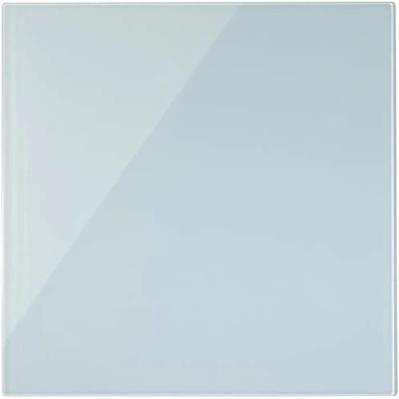 Bi-Office White Glass Memo Tile Board 48x48cm