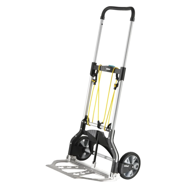 wolfcraft TS 850 Transport System 5501000 / Convenient & foldable sack truck for loads up to 100 kg - Sturdy handcart for beverage crates, flower pots - Made in Europe