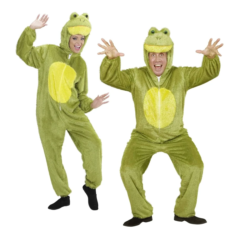 Widmann 9961 A Adult Costume Frosch ? Overall mit Maske - Image 1