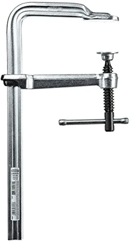 Bessey GS100K Classix GS-K All-Steel Screw Clamp, Red/Grey, 1000/120 mm