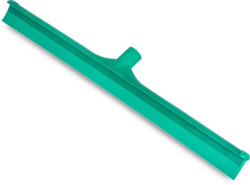 Carlisle 3656809 Solid One-Piece Foam Rubber Head Floor Squeegee, 24" Width, Green (Pack of 6)