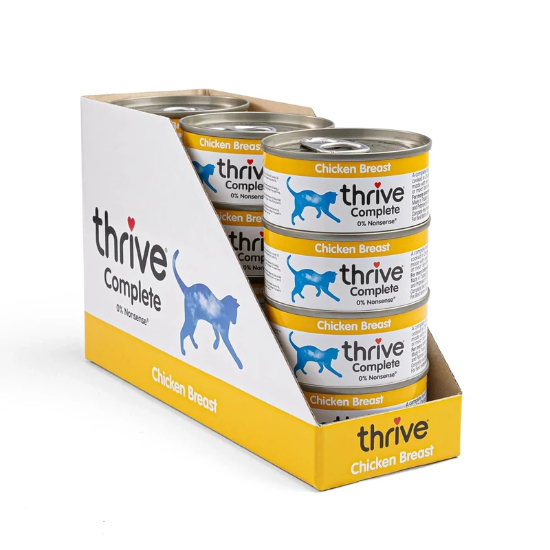 thrive Cat 100% COMPLETE - CHICKEN BREAST (pack of 12)