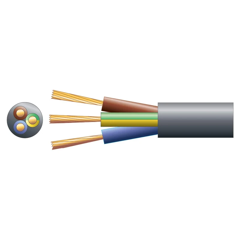 Mercury | 2183Y 0.75mm 6A Round | Black 100m