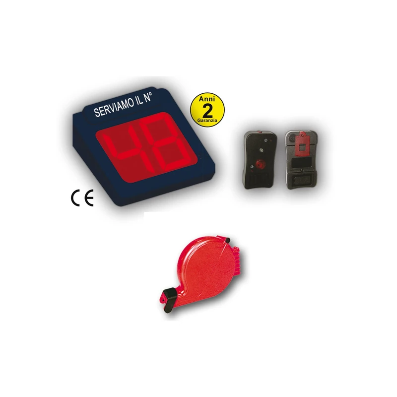 Printex 74637 Queue Eliminator - 2 Digit Red LED Display - Image 1