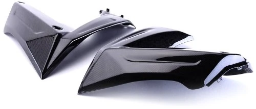 Bestem CBKA-10R08-SPN3 Black Carbon Fiber Side Panels 3 for Kawasaki ZX10R 2008 – 2010