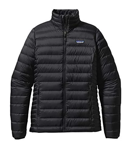 Patagonia Women Down Sweater Jacket - Black, Large