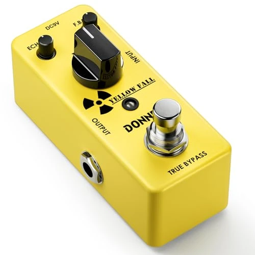 Donner® Vintage Analog Delay Guitar Effect Pedal, Yellow