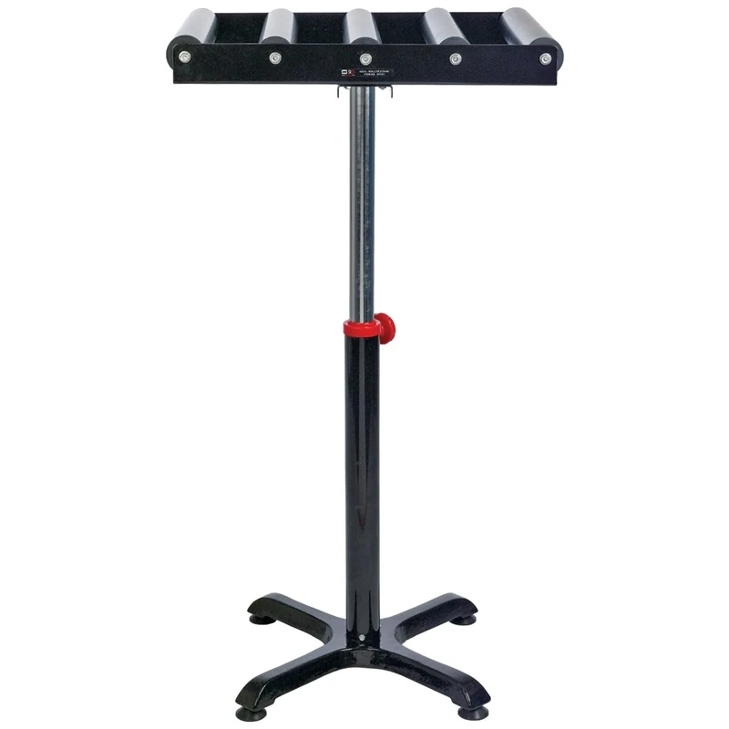 SIP 450mm 5 Roller Stand Adjustable 680-1150mm 100kg Capacity Roller Stands for Woodworking