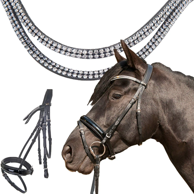 HKM Starlight horse riding bridle - Image 1